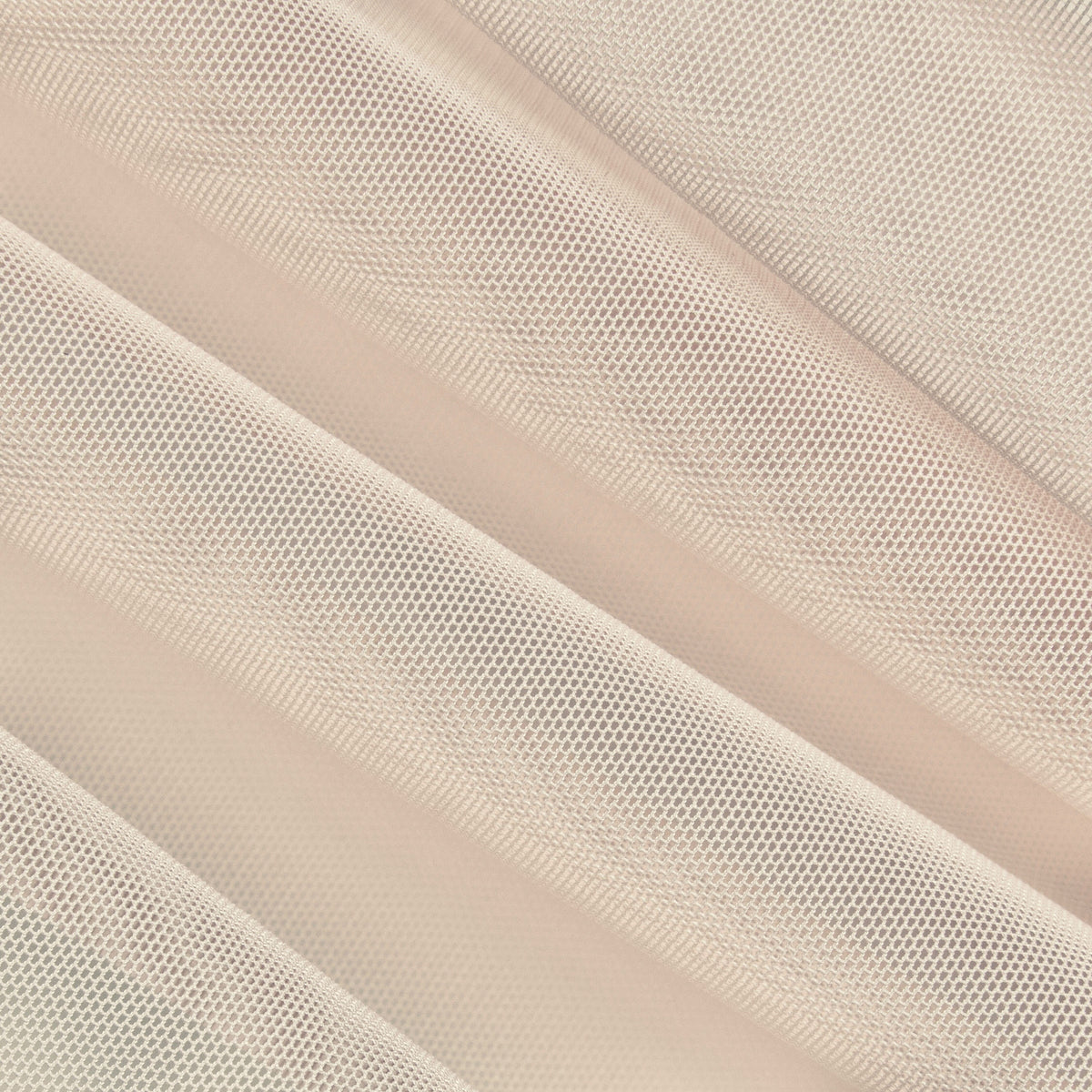 Nylon Spandex Performance Power Mesh Fabric | Taupe