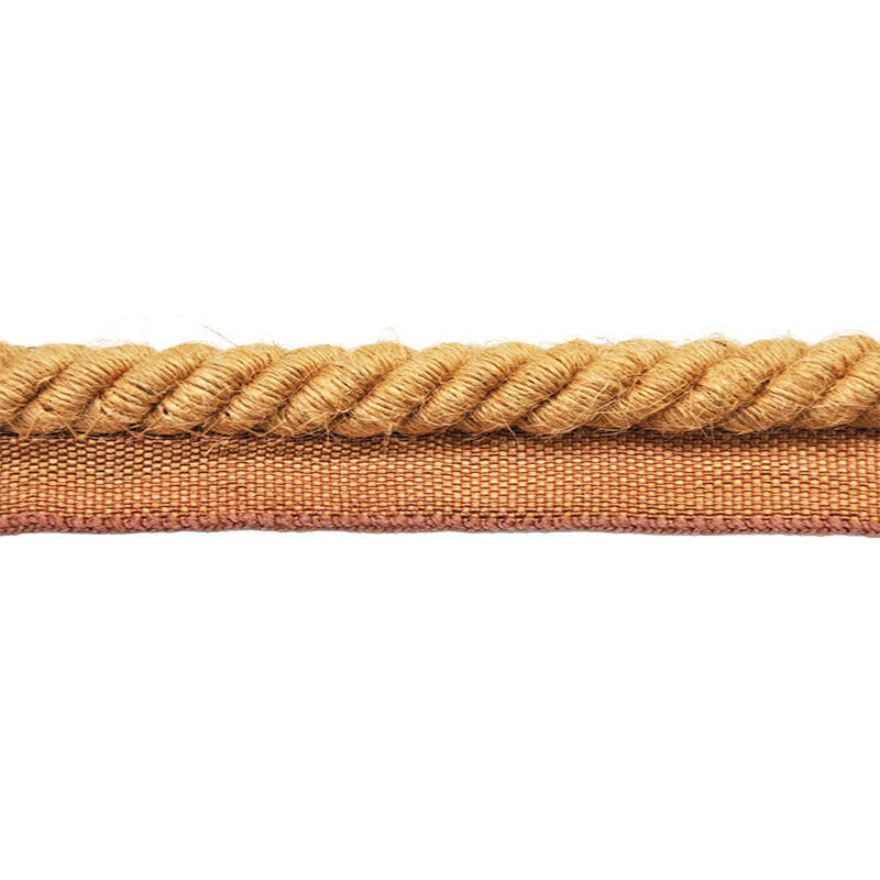 Texture Collection - 3/8" Width Cord with Lip in Cotton (50 Yard Roll) - BC-14001-28 Natural