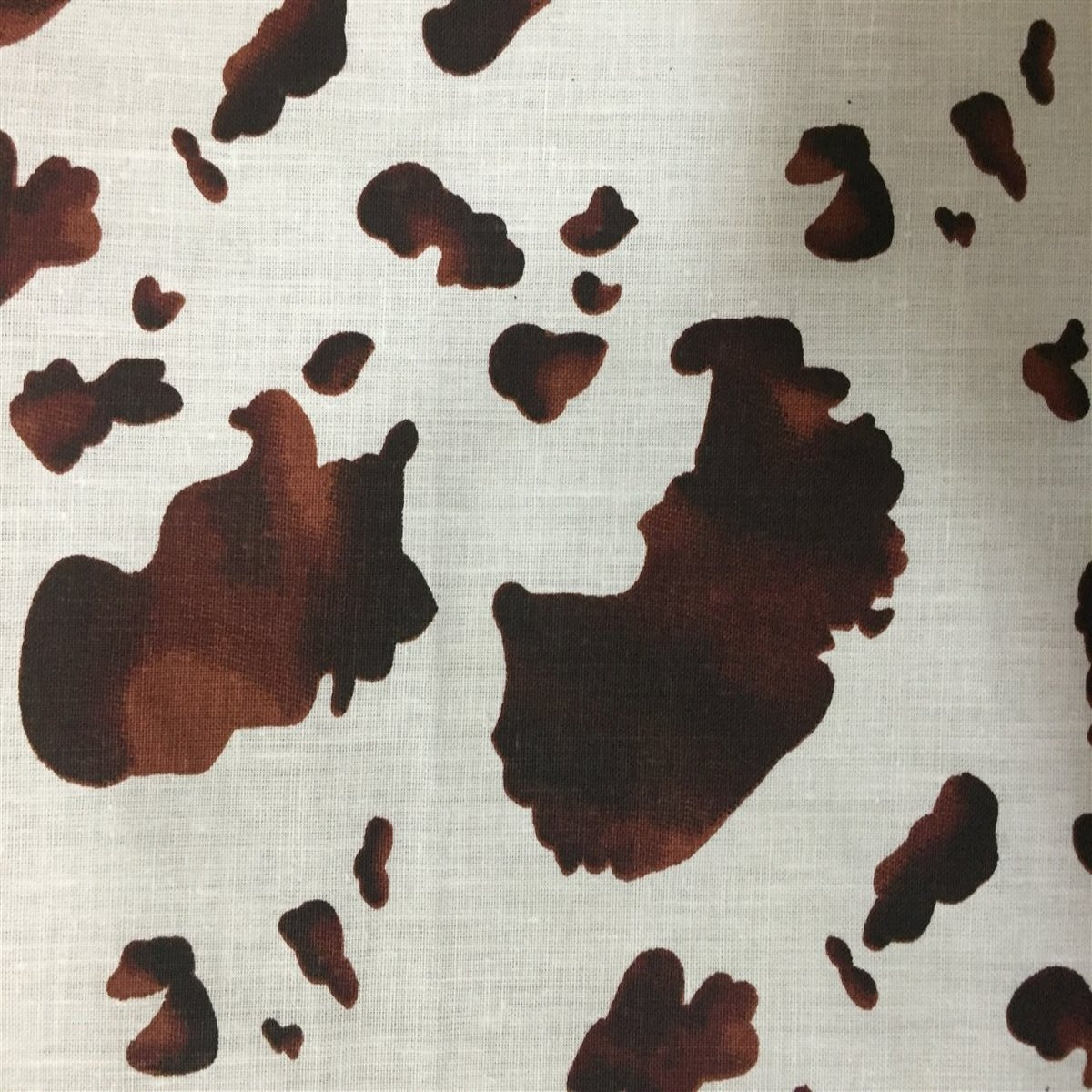 Cow Printed Poly Cotton Fabric | Spandex Palace