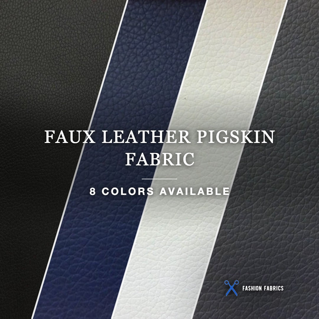 Faux Leather Pigskin Fabric
