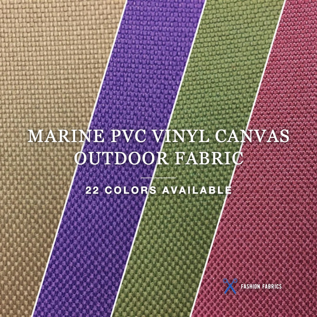 Marine PVC Vinyl Canvas Waterproof Outdoor Fabric