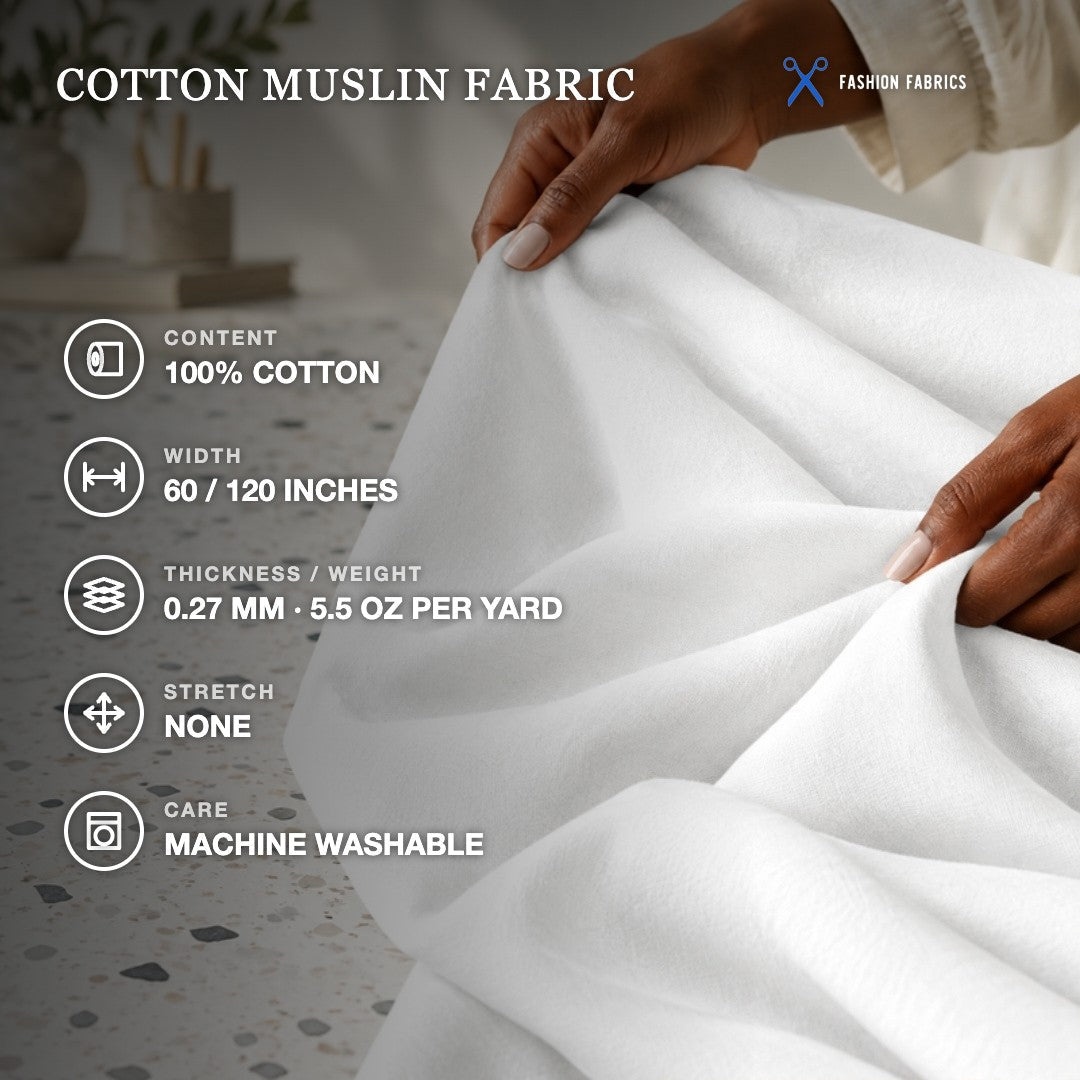 Cotton Muslin Fabric