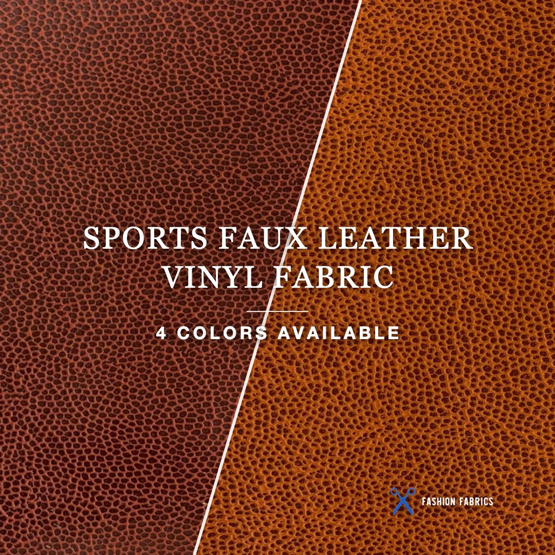Sports Faux Leather Vinyl Fabric