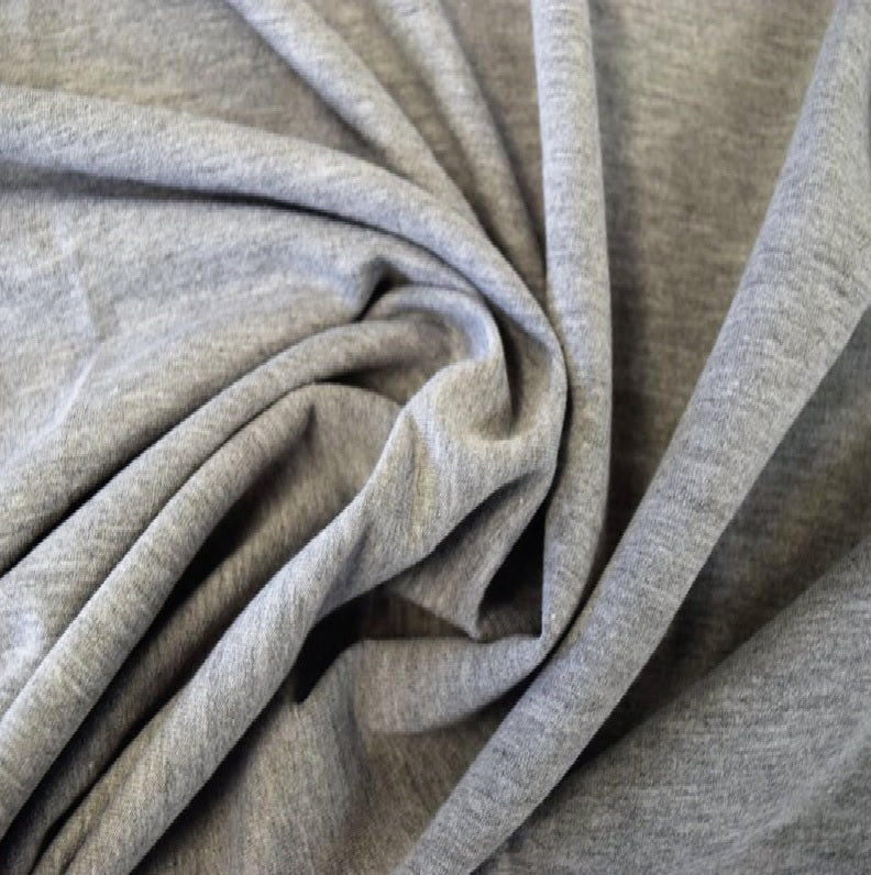Cotton Spandex French Terry Fabric – 2-Way Stretch, 10.5 oz, 58/60" Wide by the Yard