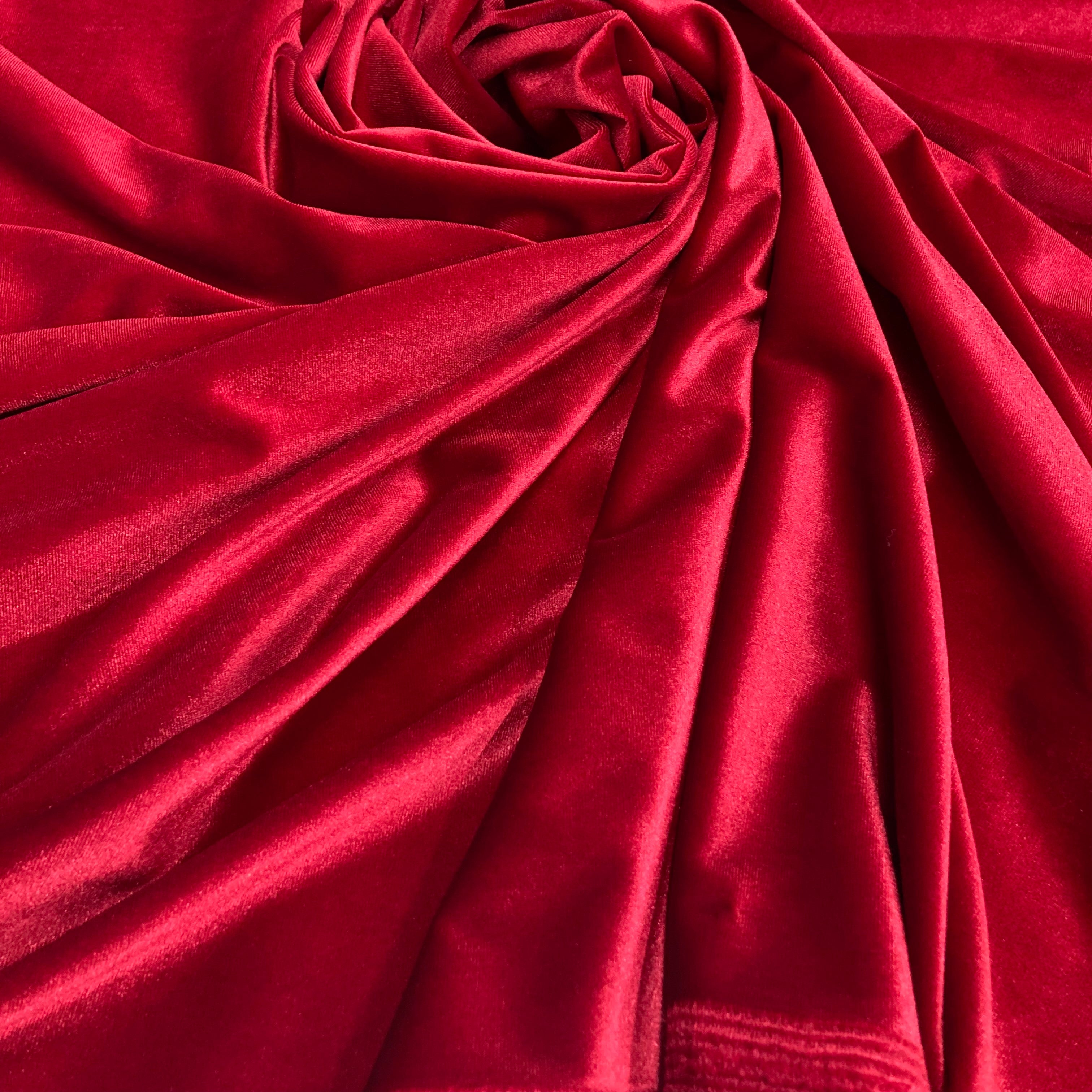 Velvet 4-Way Stretch Velvet Fabric | Lace USA - Velvet