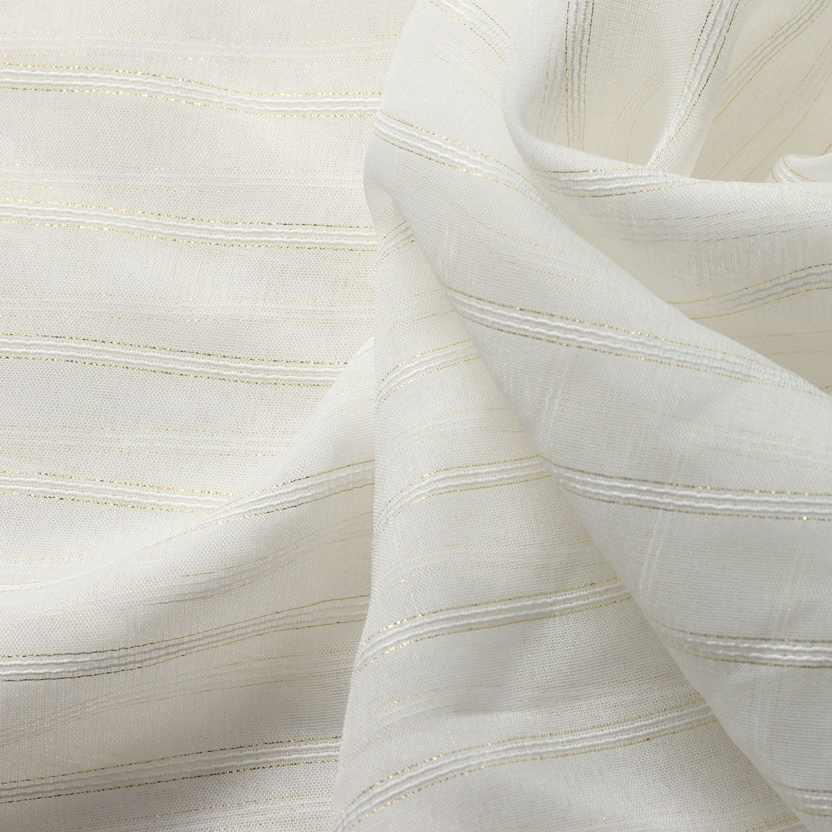 Stripe Sheer Drapery Fabric