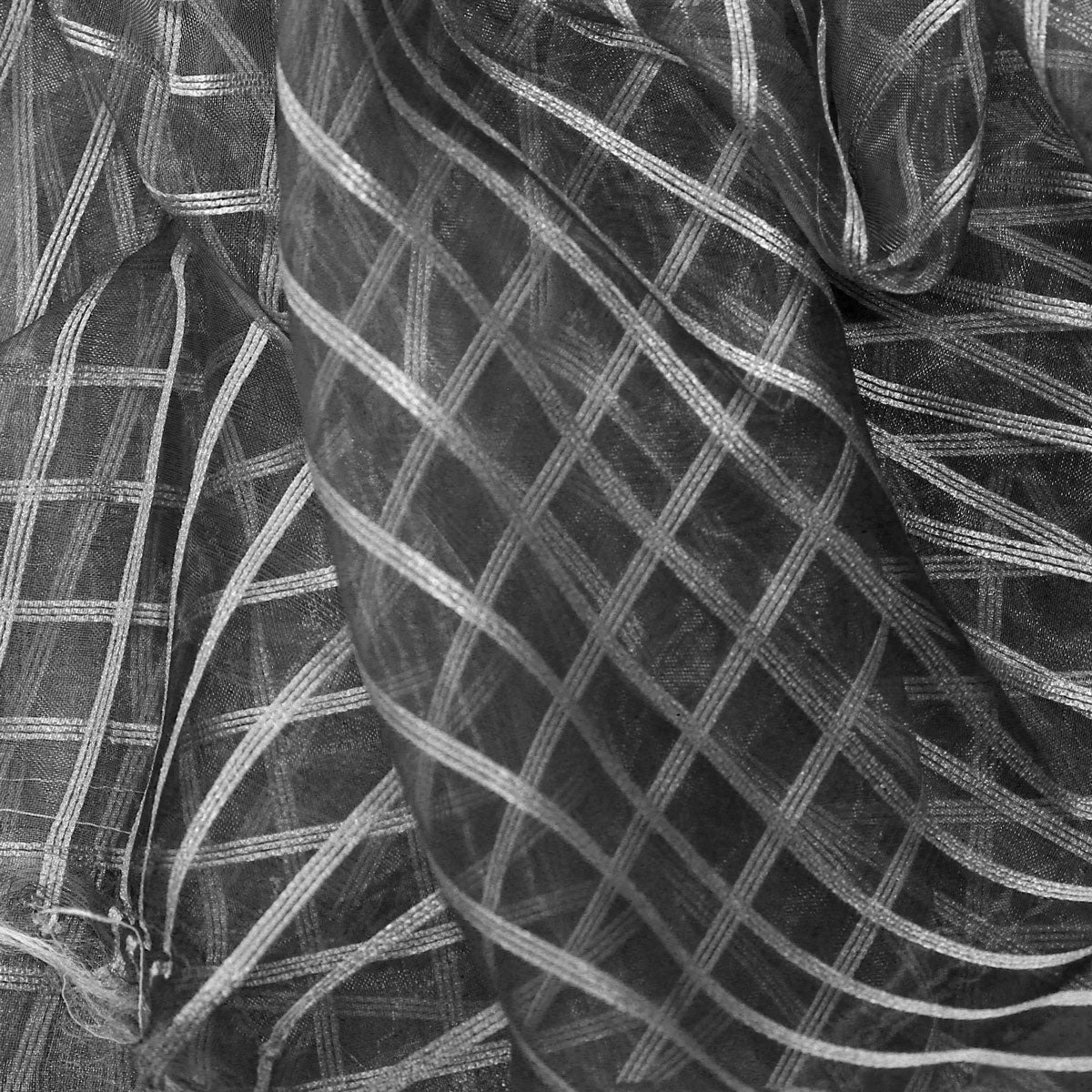 Stripe Sheer Drapery Fabric