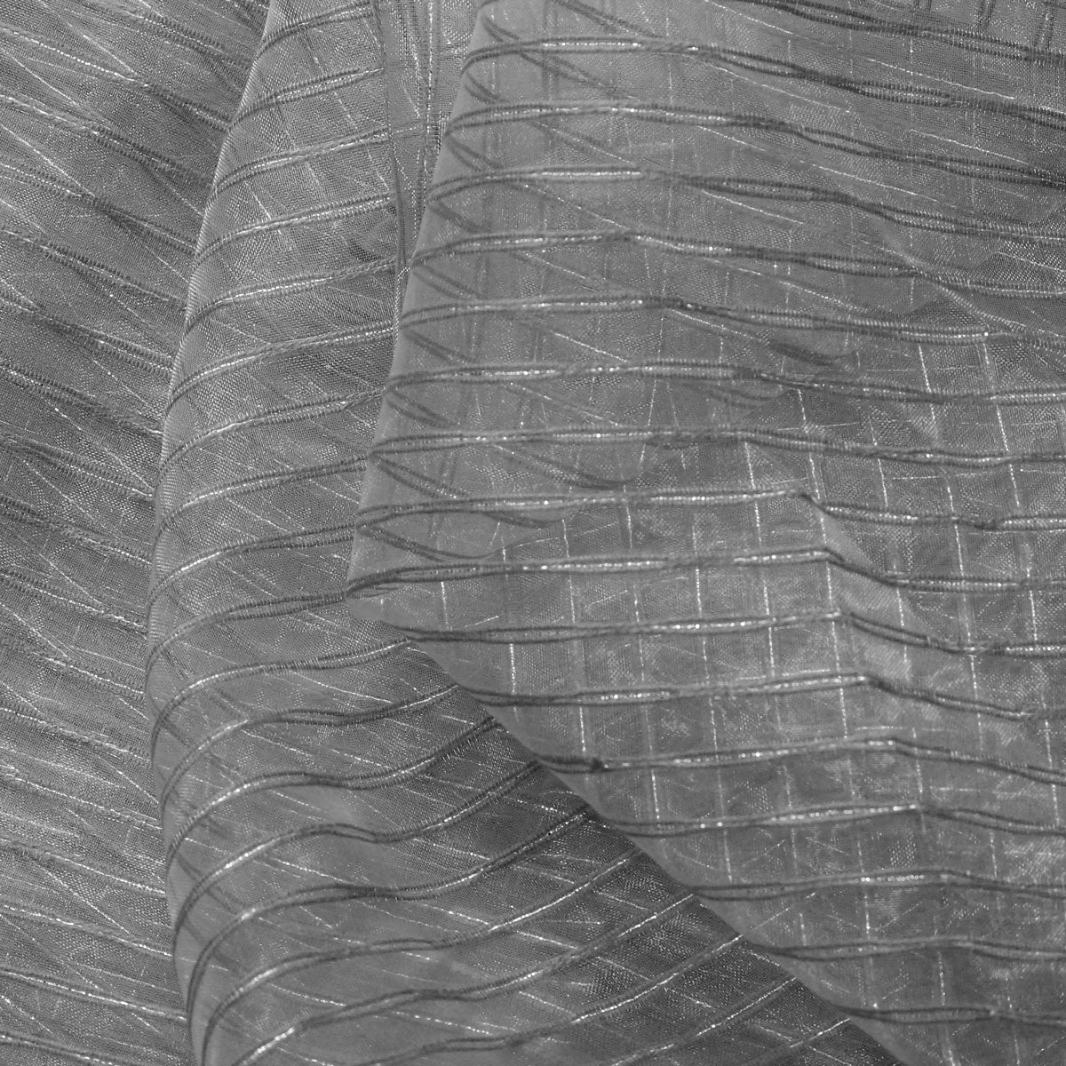 Stripe Sheer Drapery Fabric
