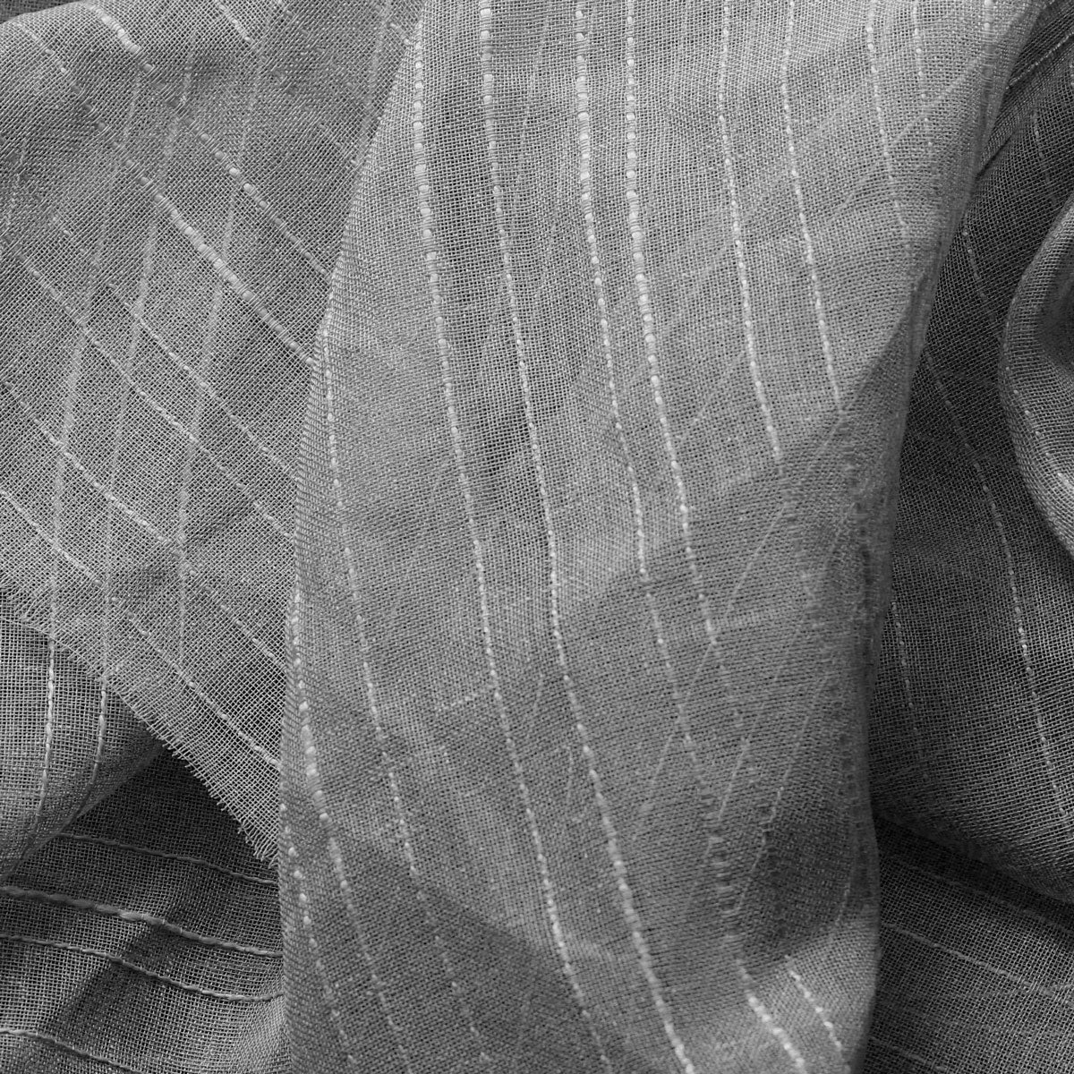 Stripe Sheer Drapery Fabric