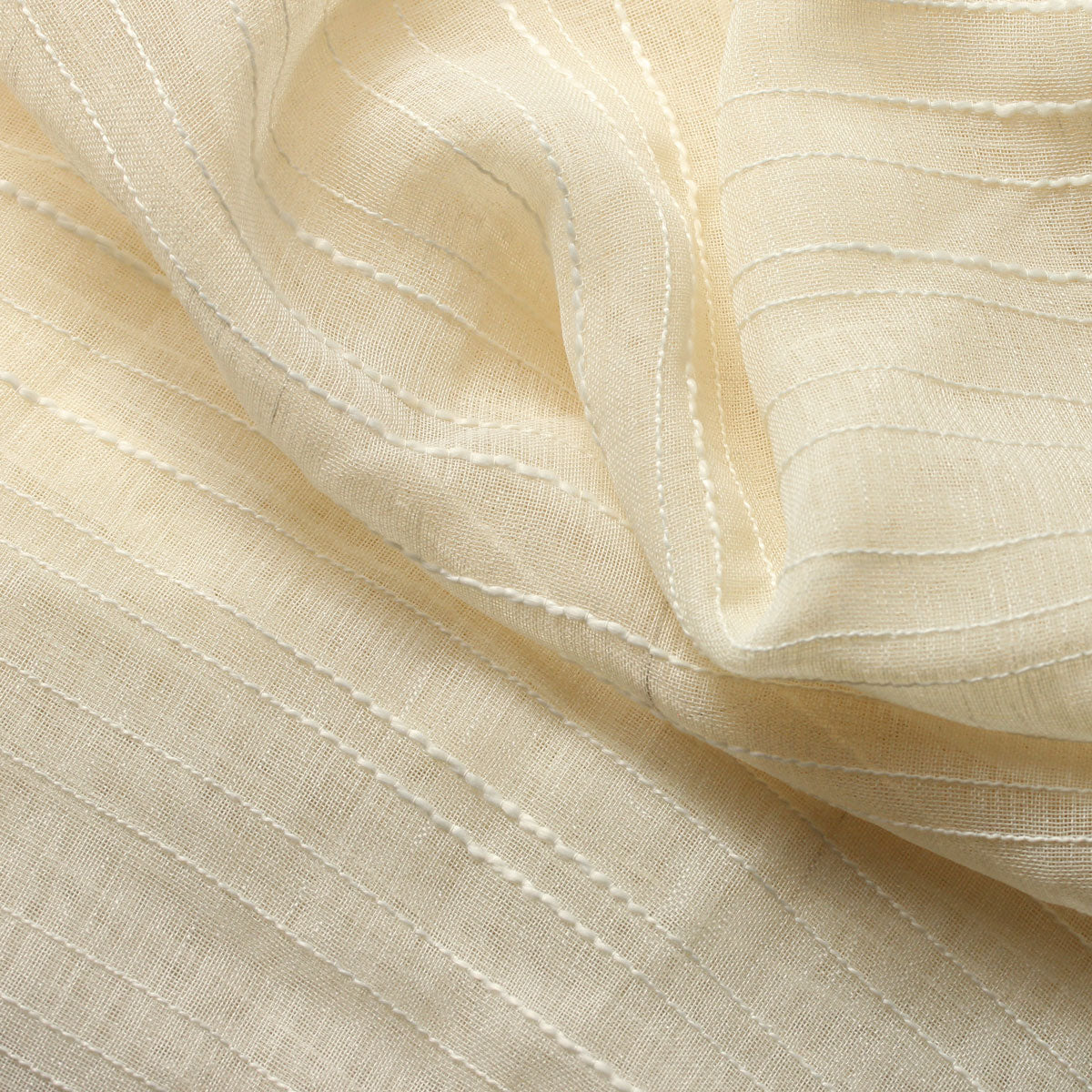 Stripe Sheer Drapery Fabric