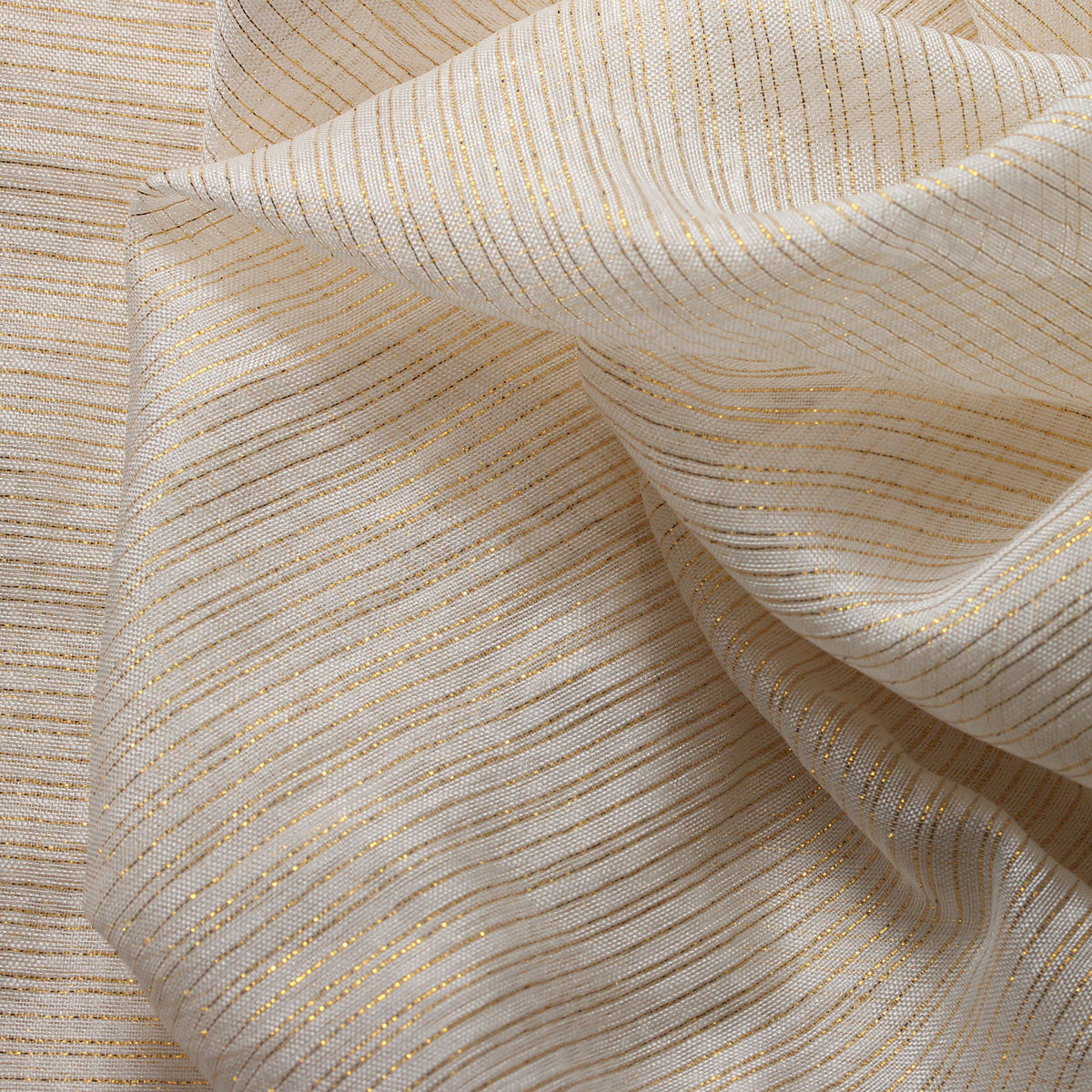 Stripe Sheer Drapery Fabric