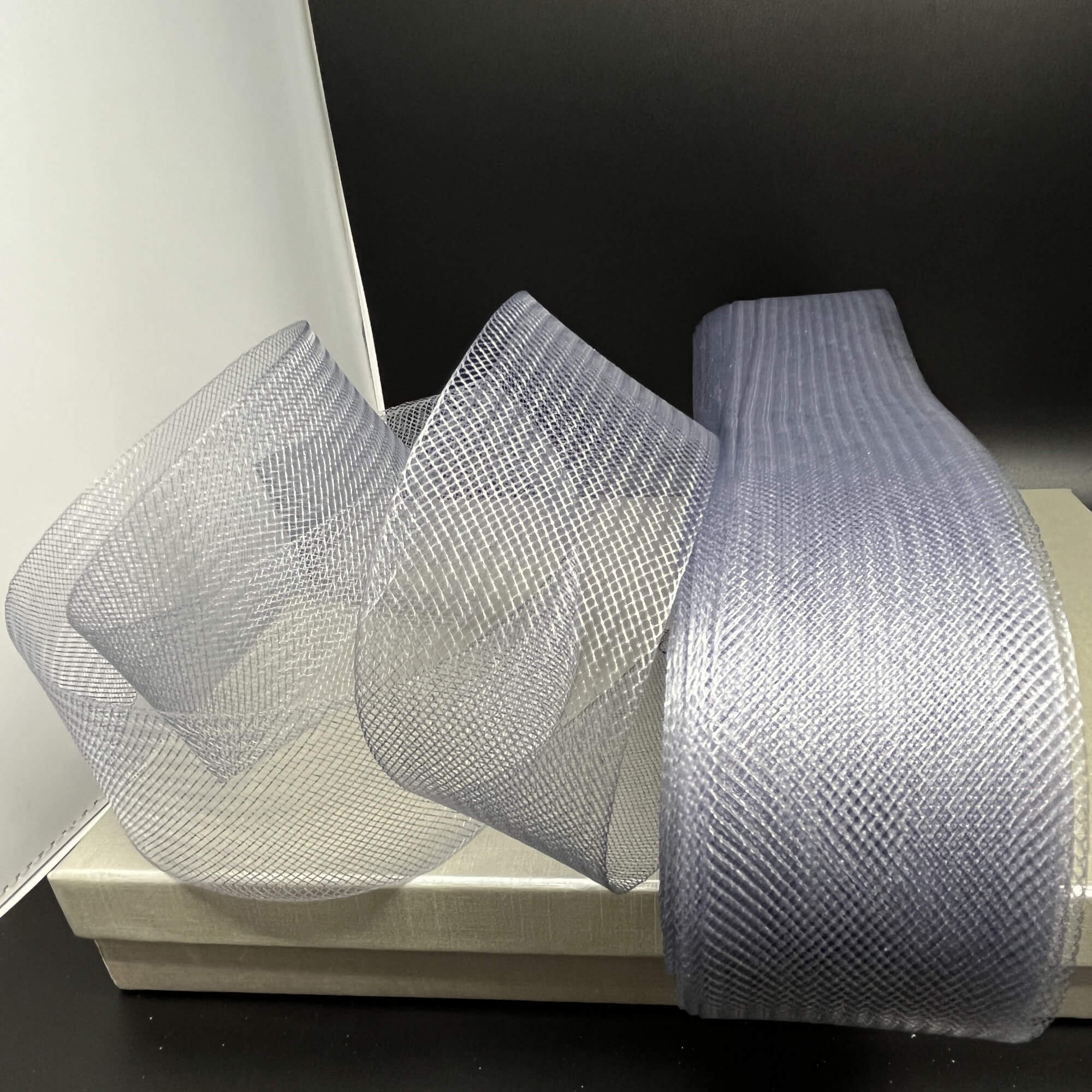 2" Wide Stiff Crinoline Webbing Horsehair Trim Braid | Crinoline Trim for Dress Hems, Millinery & Costume Design | Lace USA - Horse Hair 2" Wide
