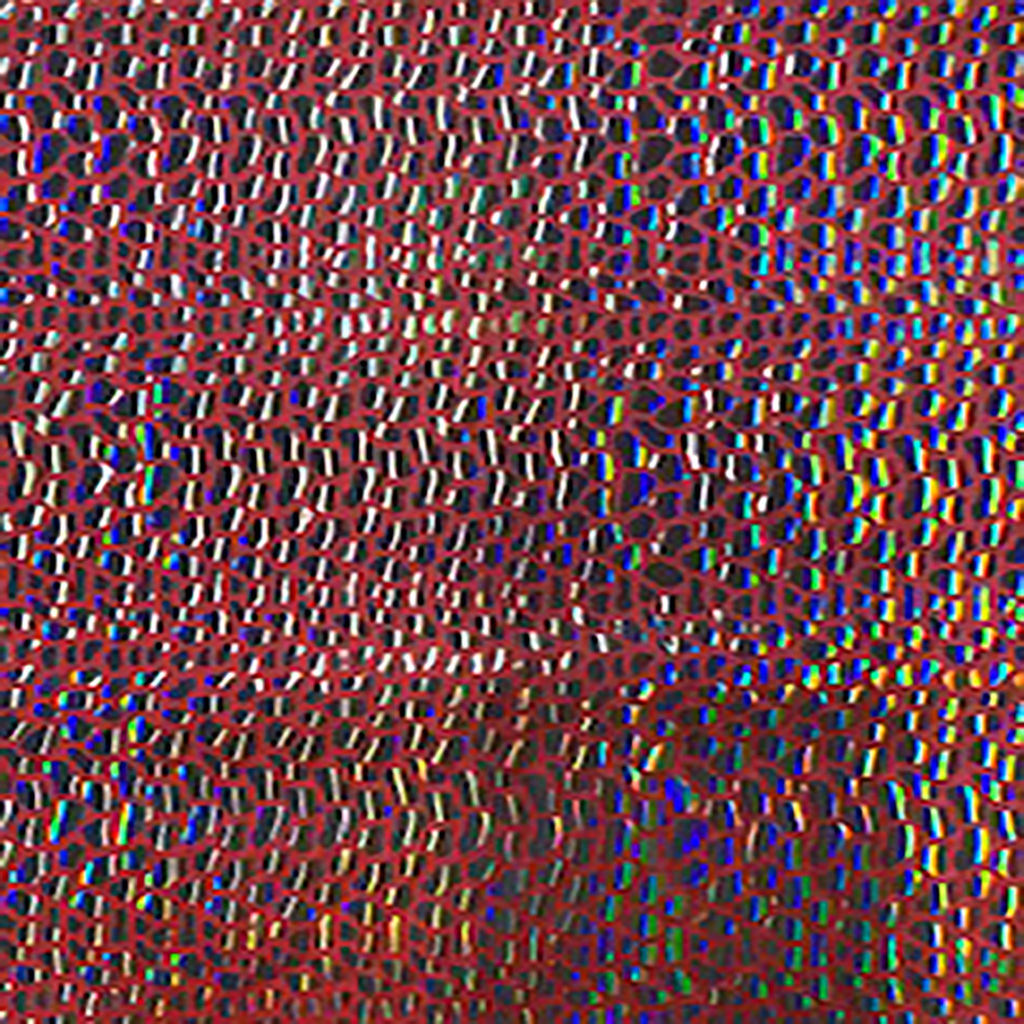 4 Way Nylon Spandex Cobra Hologram Sequin | Spandex Palace Red Silver