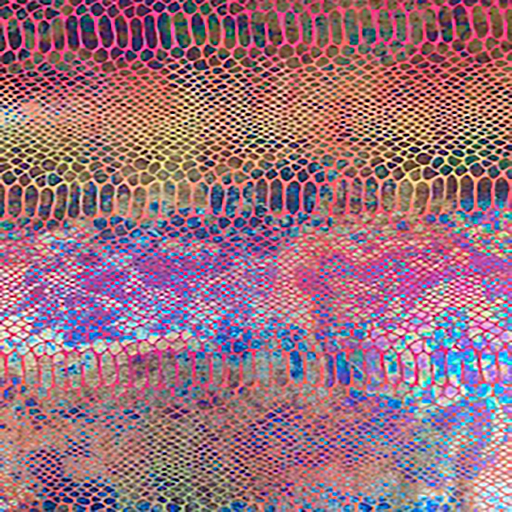 4 Way Stretch Nylon Spandex Tie Dye  Amazon Snake | Spandex Palace Yellow Orange