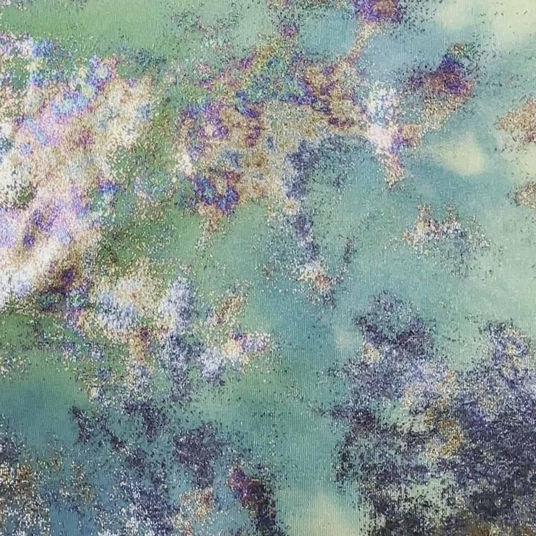 4 Way Nylon Spandex Plasma Tie Dye | Spandex Palace Mint