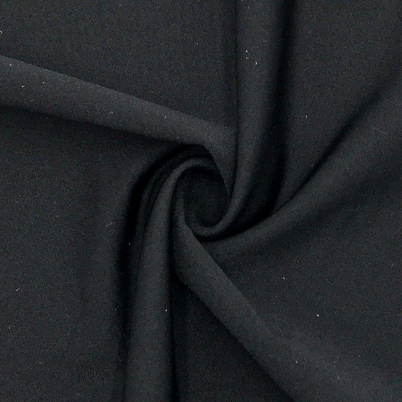 Superior High Performance Stretch Shiny Nylon Spandex Solid Tricot | Spandex Palace Black