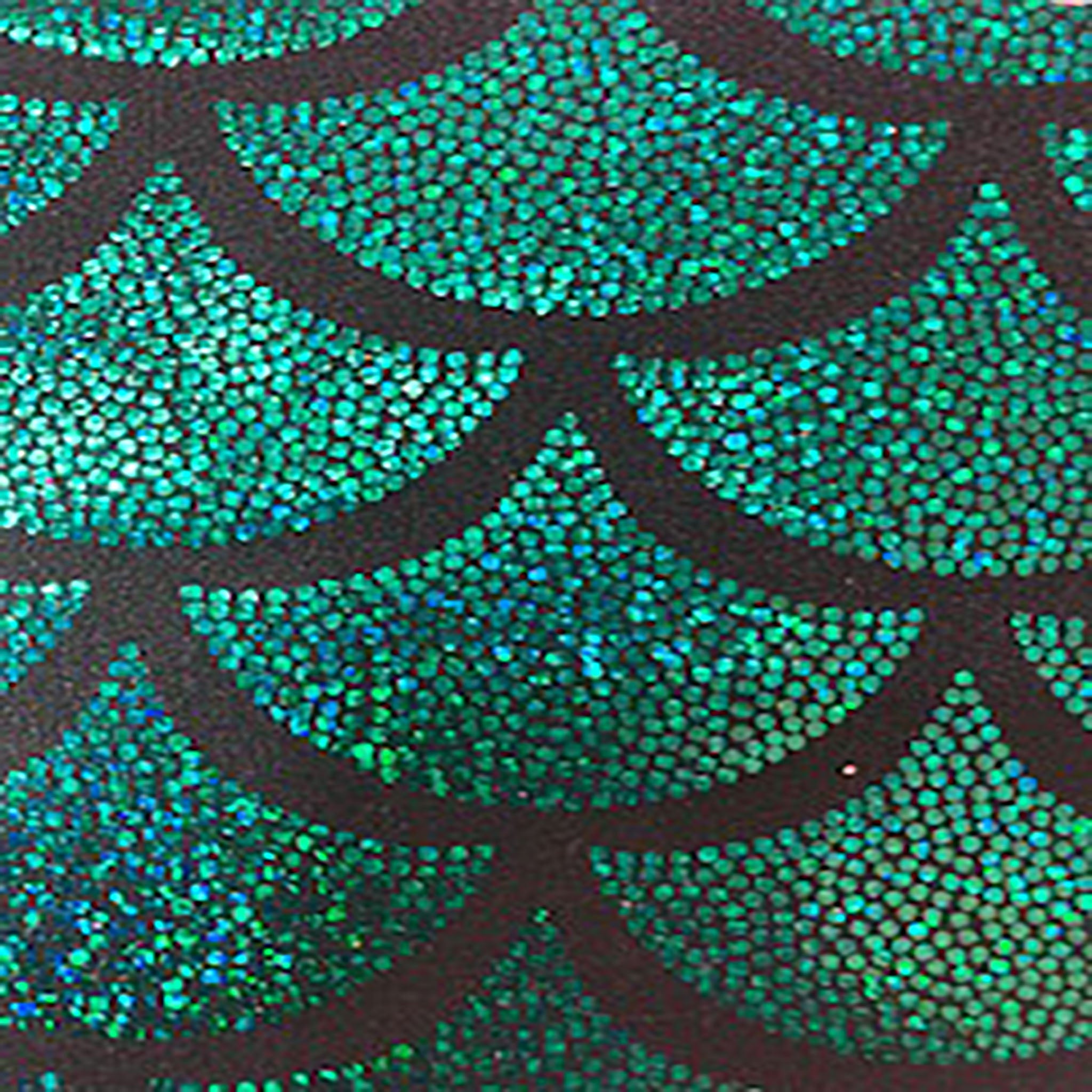 4 Way Stretch Jumbo Shell Hologram | Spandex Palace Black Green