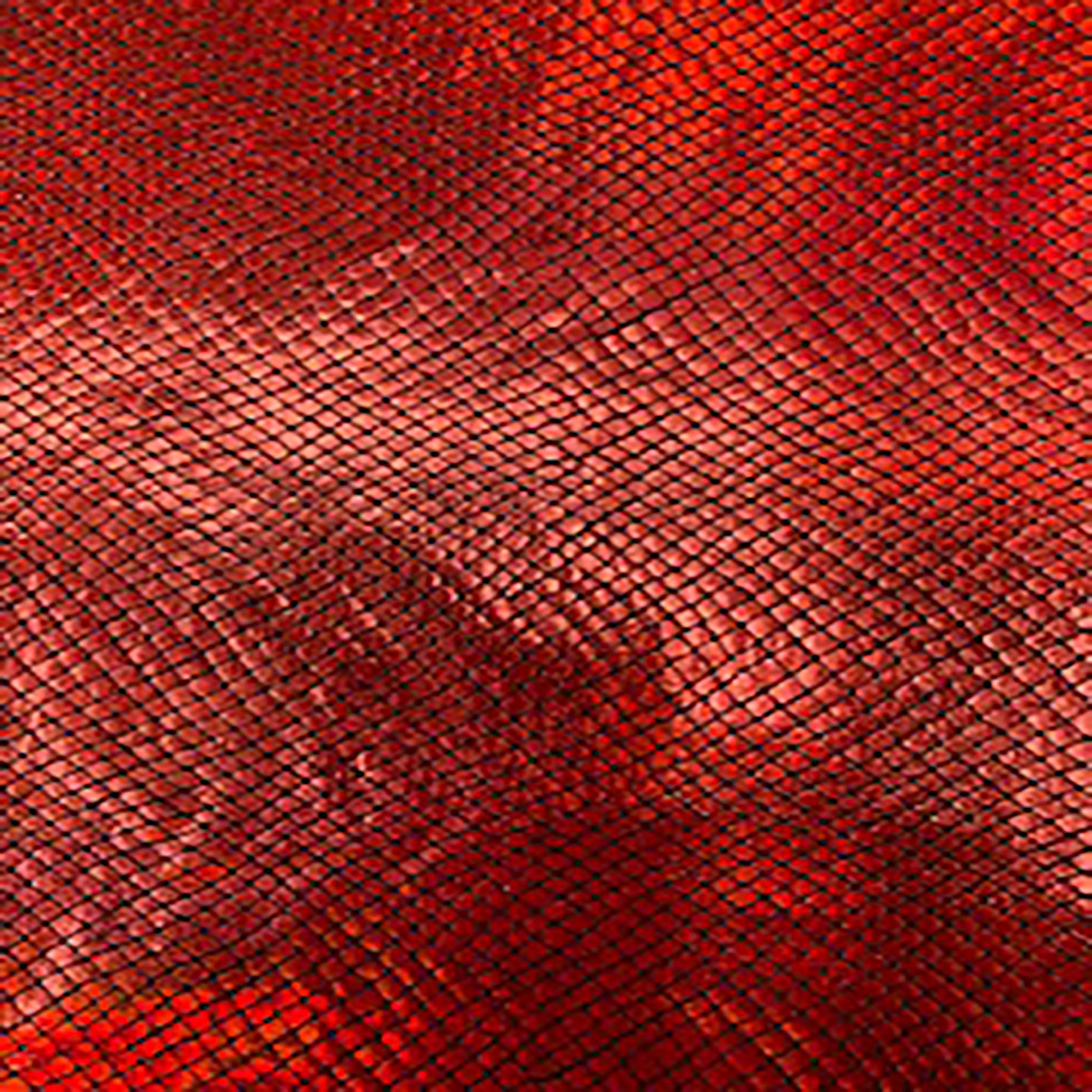 4-Way Stretch Nylon Spandex Holographic Diamond | Spandex Palace Black Red