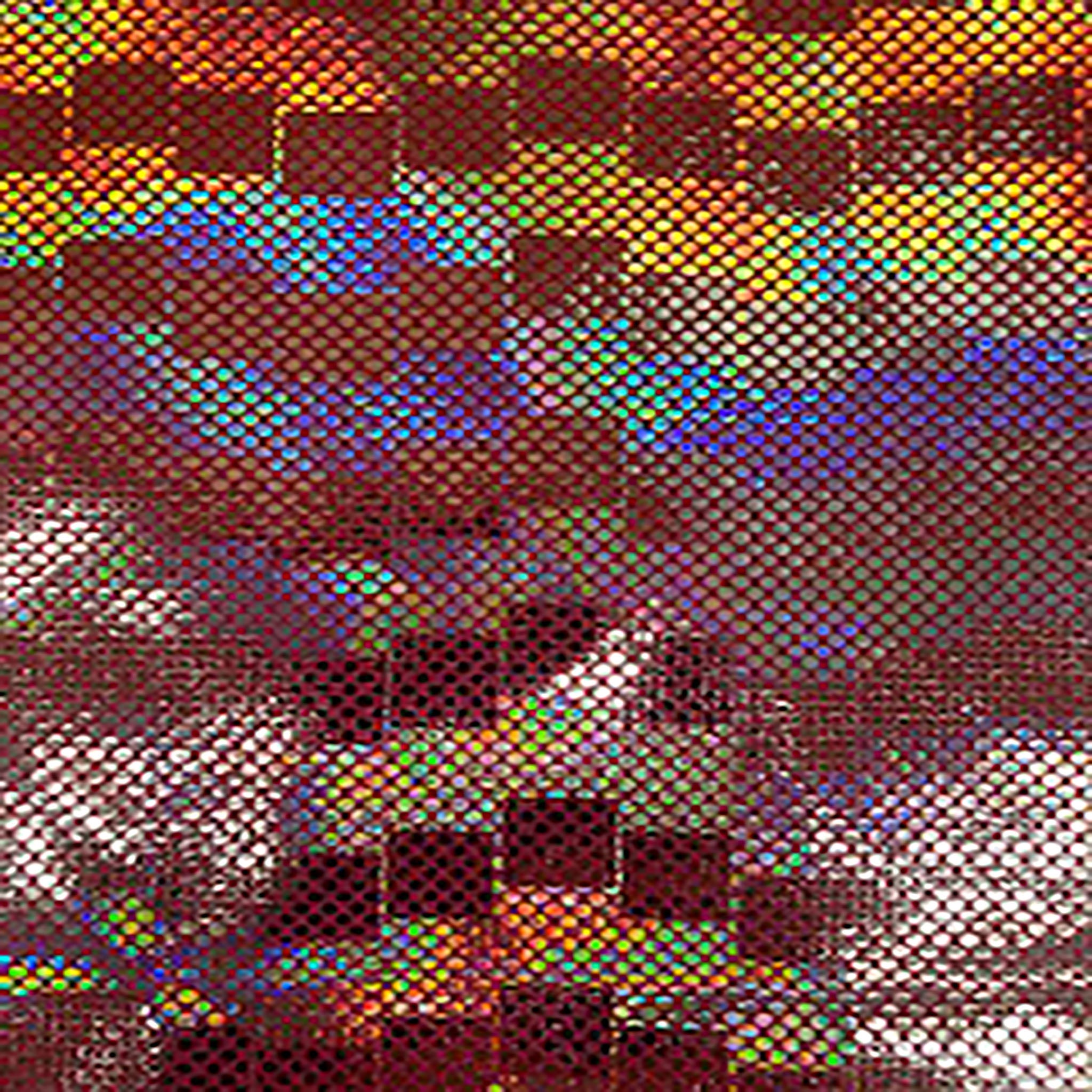 4 Way Stretch Nylon Spandex Real Dazzle Hologram | Spandex Palace Red Gold