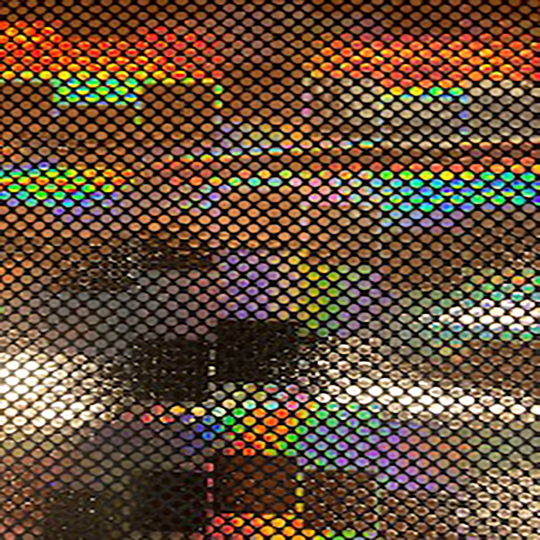 4 Way Stretch Nylon Spandex Real Dazzle Hologram | Spandex Palace Black Gold