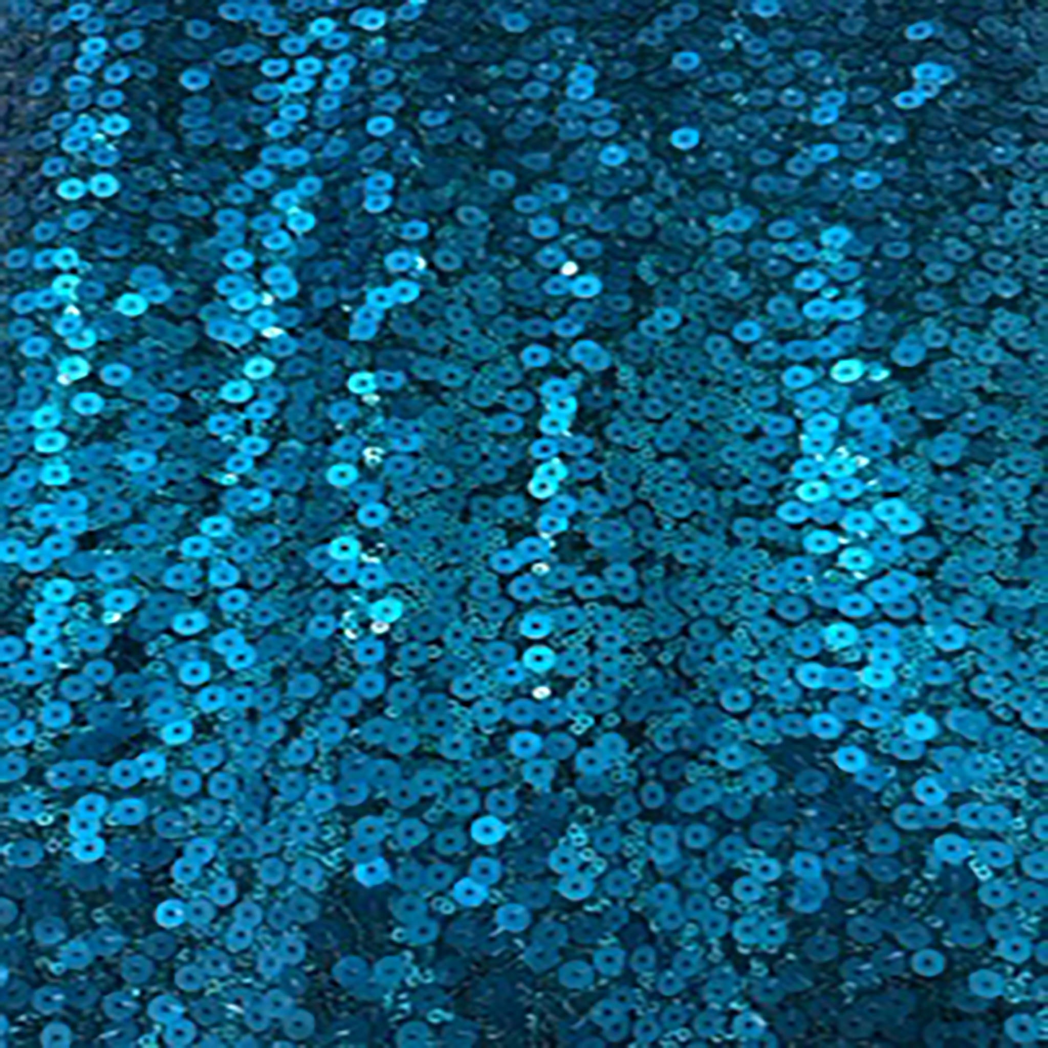 Polyester Mesh Ombre Sequin On Mesh | Spandex Palace  Blue on top