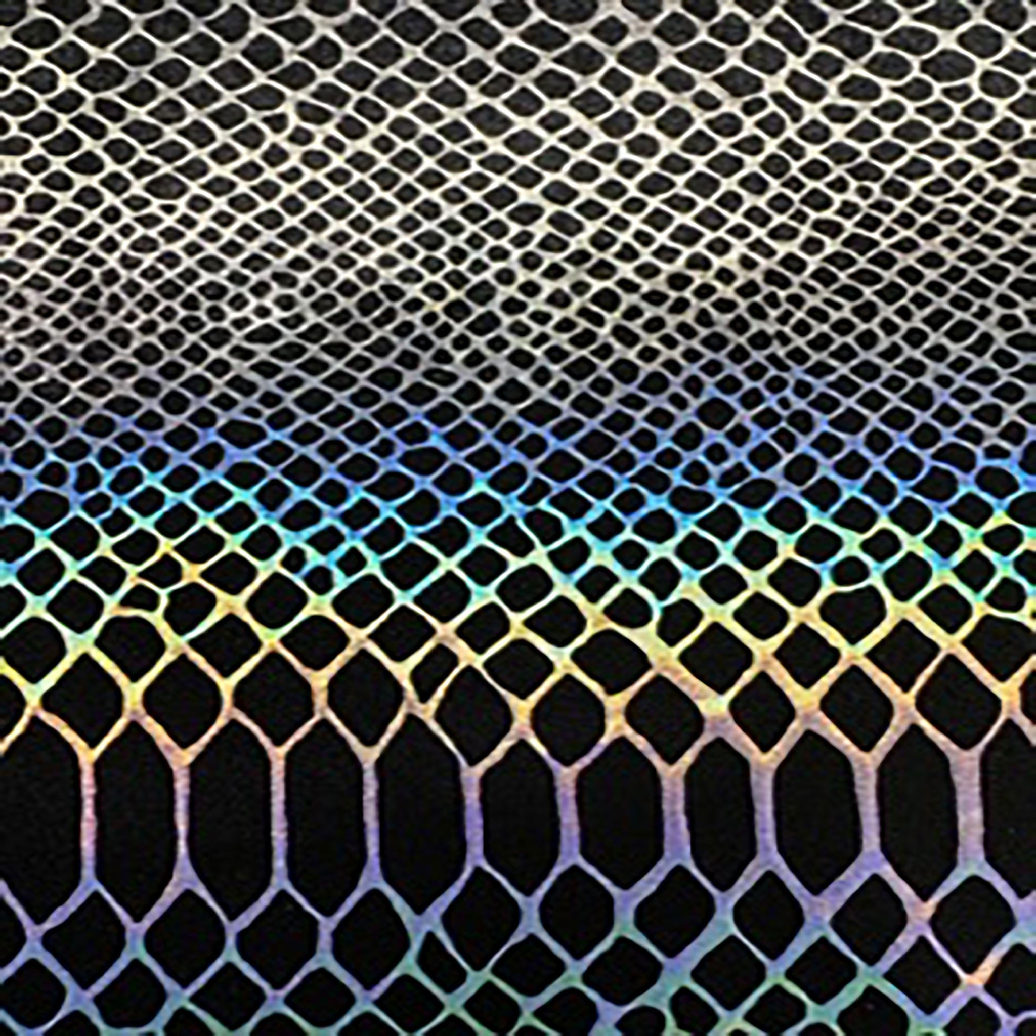 4 Way Stretch Nylon Spandex Two Tone Abstract | Spandex Palace Black Silver