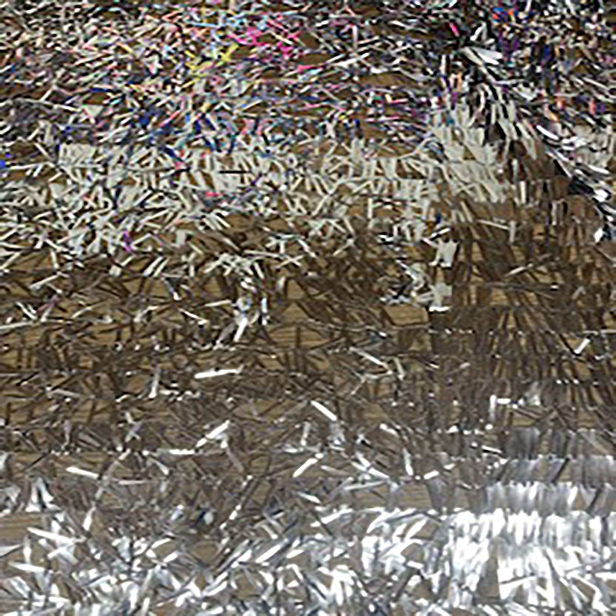 Sword  Shape Sequin on Polyester Mesh | Spandex Palace Black Silver