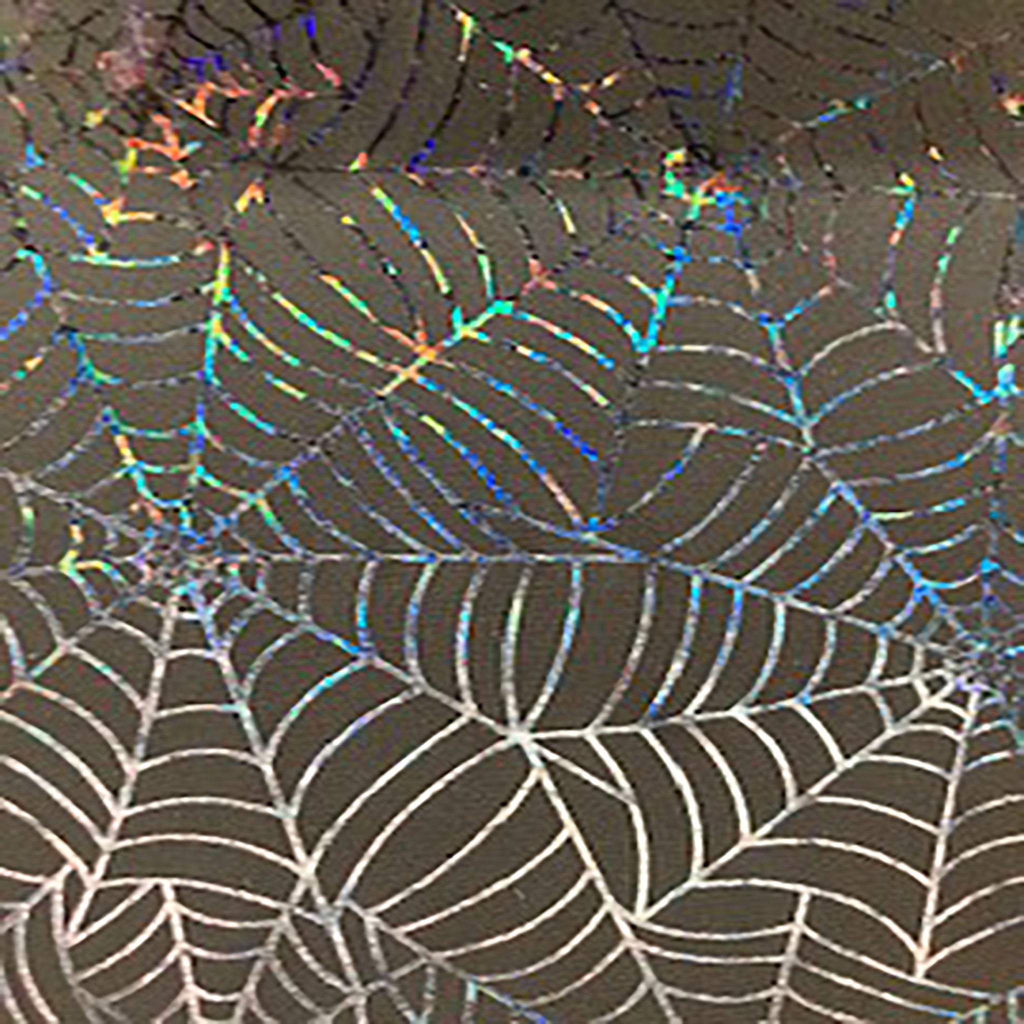 4 Way Jungle Spider Web Polyester Spandex Hologram | Spandex Palace  Black