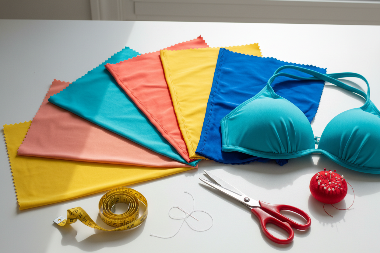 How to create your own swimwear with spandex fabric!