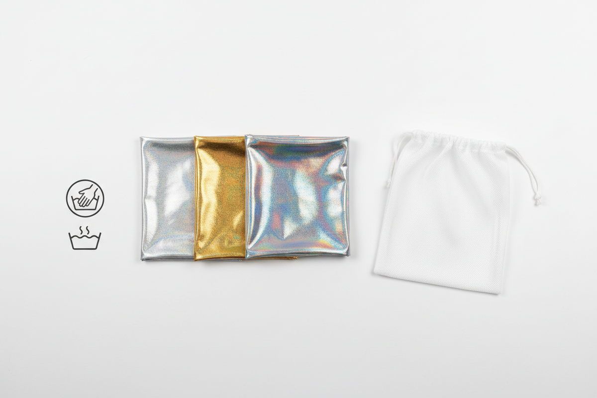 How to Wash and Care for Foil & Hologram Spandex Fabrics