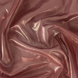 Ultrashine Foil Stretch Power Mesh Fabric | Spandex Palace  Mauve