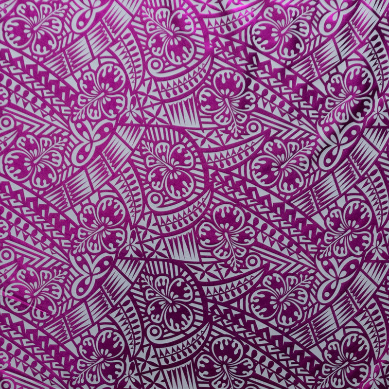 Traditional Polynesian Tattoo Gradient Design Fabric| Cotton-Poplin  |  Spandex Palace