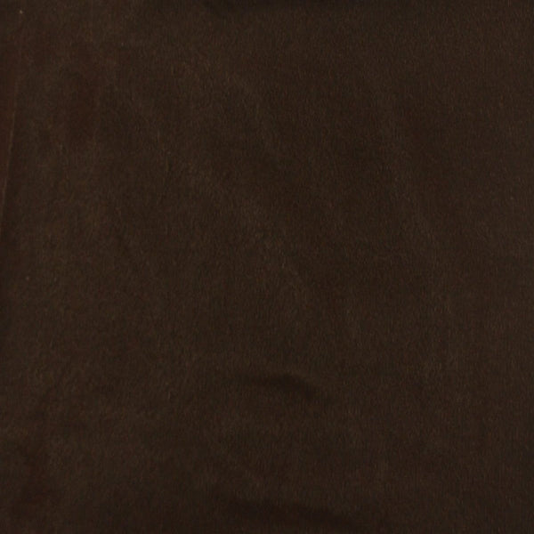 Brown Triple Velvet Clothing Drapery Fabric