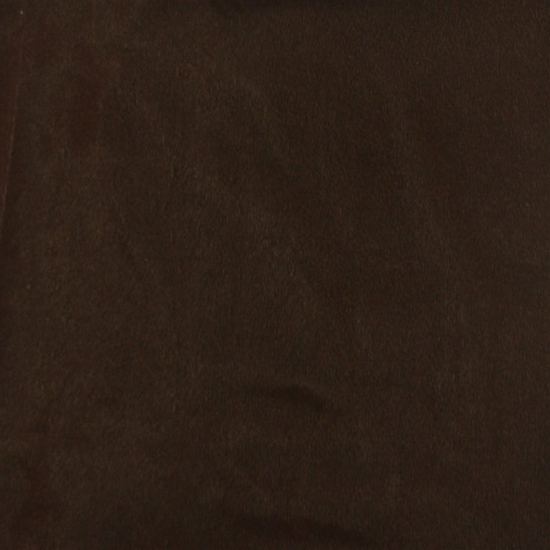 Brown Triple Velvet Clothing Drapery Fabric