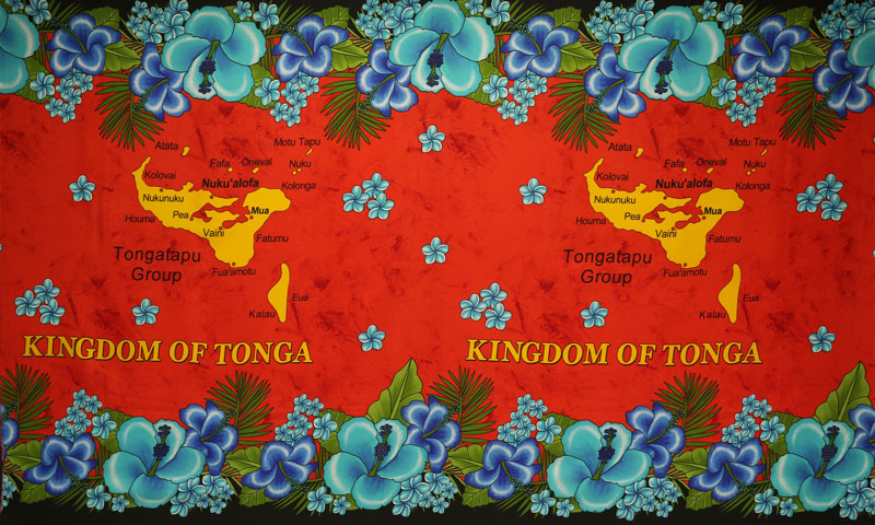 Kingdom of Tonga Islands Sarong