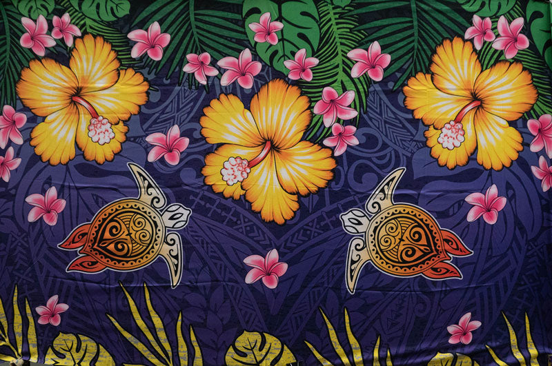 Hibiscus Turtle Assortment Sarong | Islands Fabric