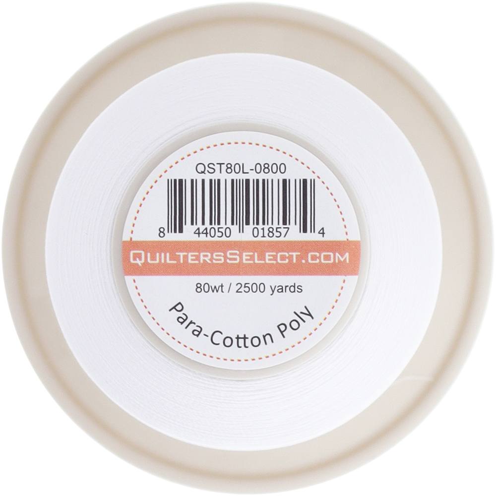 Quilters Select, 80wt Para-Cotton Poly Thread (2500yd)