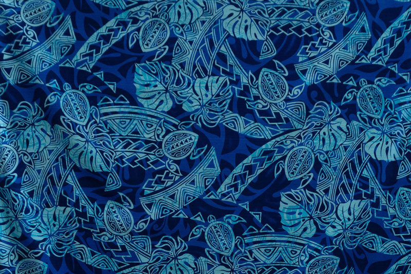 Turtle Monstera Leaf Palm Tree Fabric | Cotton Light Barkcloth  | Spandex Palace