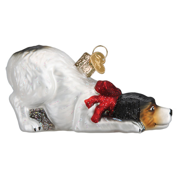 Norman Rockwell Signature Dog Ornament