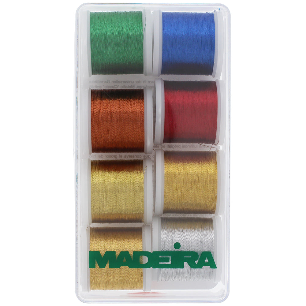 Madeira Classic Metallic 8-Spool Thread Gift Box (218yds)