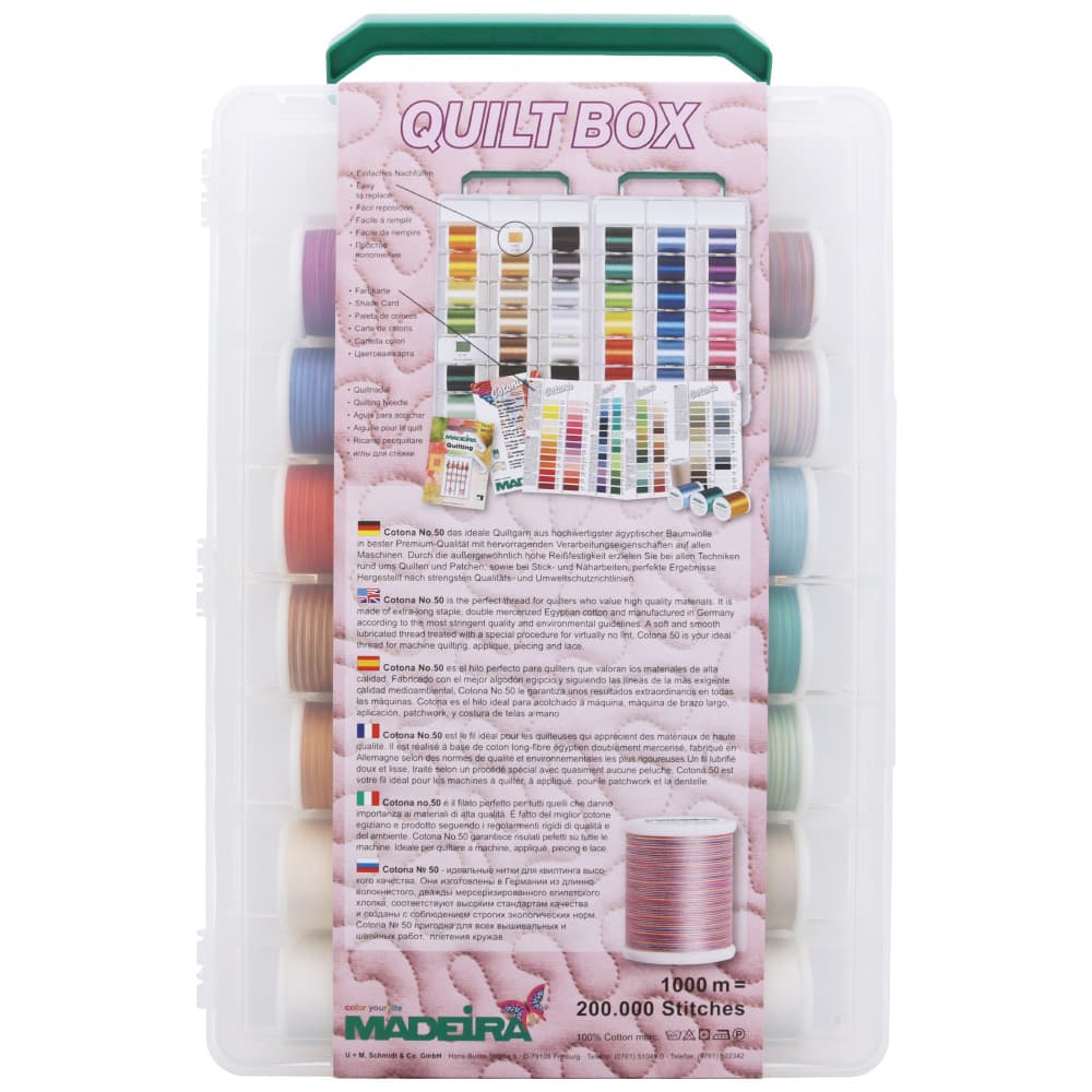 Madeira Cotona Quilt Box - 44 Spools