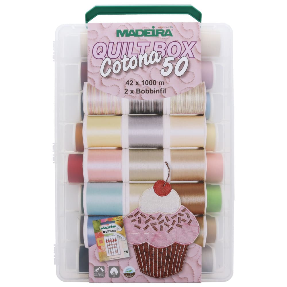 Madeira Cotona Quilt Box - 44 Spools