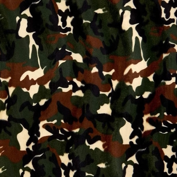 Cow Print Velboa Faux Fur