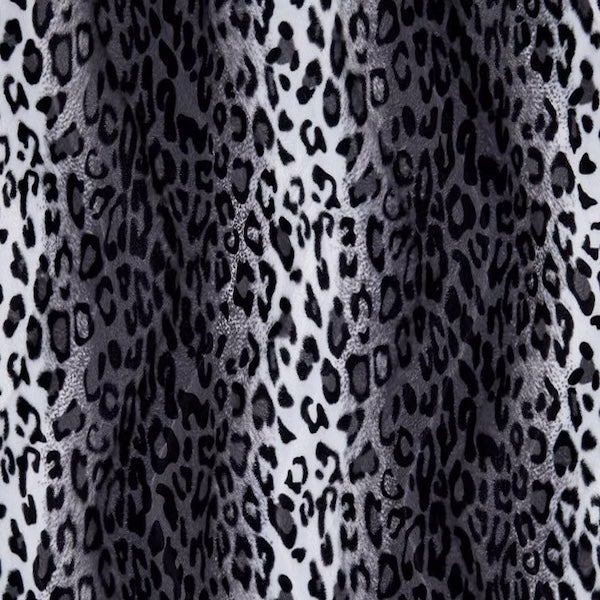 Leopard Print Velboa Faux Fur