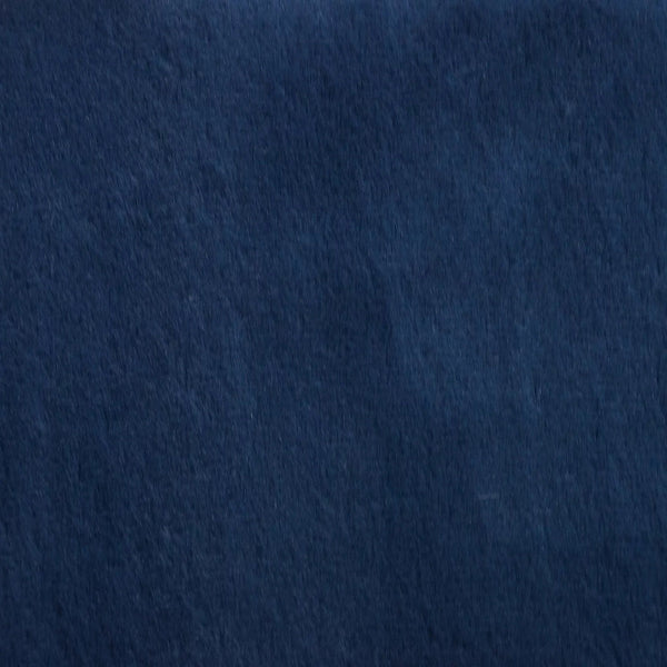 Navy Blue Rex Rabbit Minky Faux Fur Fabric