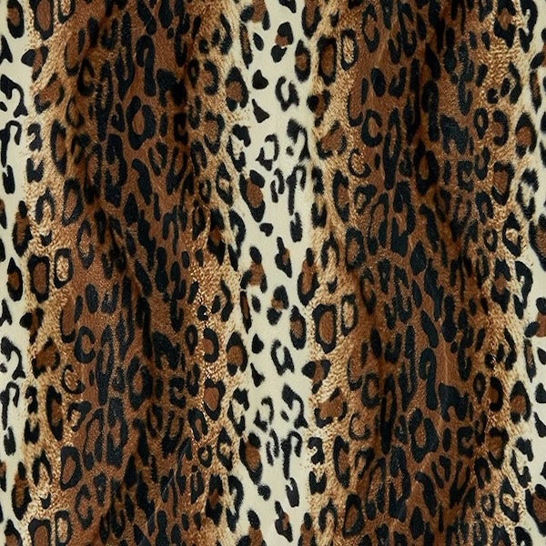 Leopard Print Velboa Faux Fur