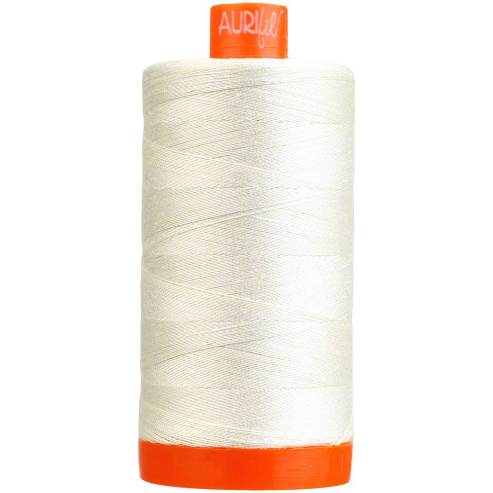 Aurifil 50wt Mako Cotton Thread (1,422yds)