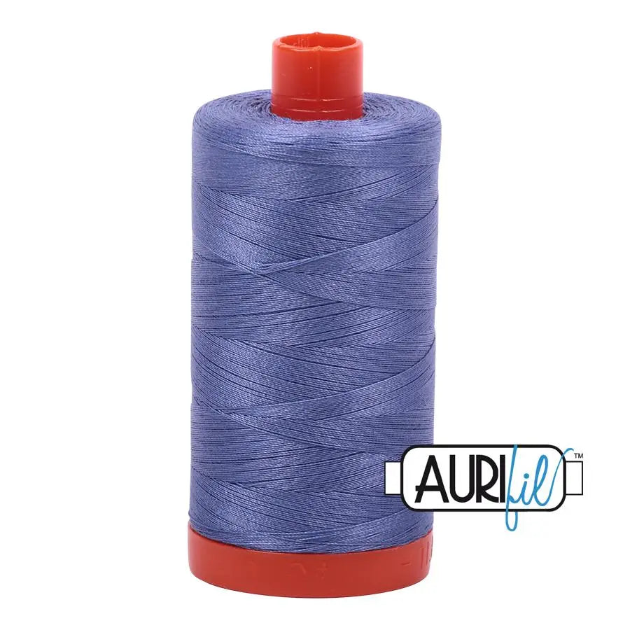 2525 Dusty Blue Violet Aurifil Cotton 50wt Large Spool