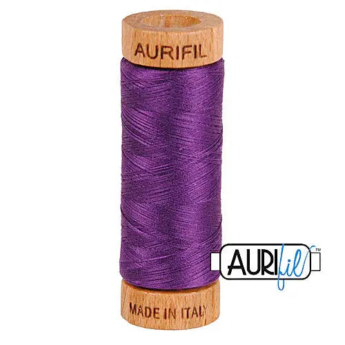 2545 Medium Purple Aurifil Cotton 80wt Spool