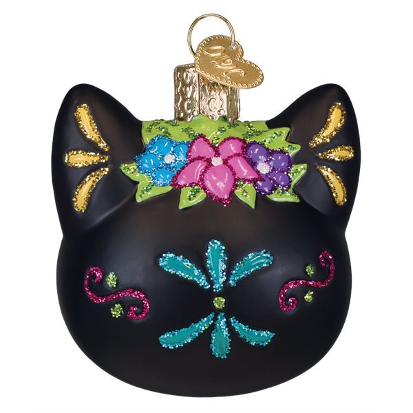 Dia De Los Muertos Cat Ornament - Spandex PalaceOld World Christmas